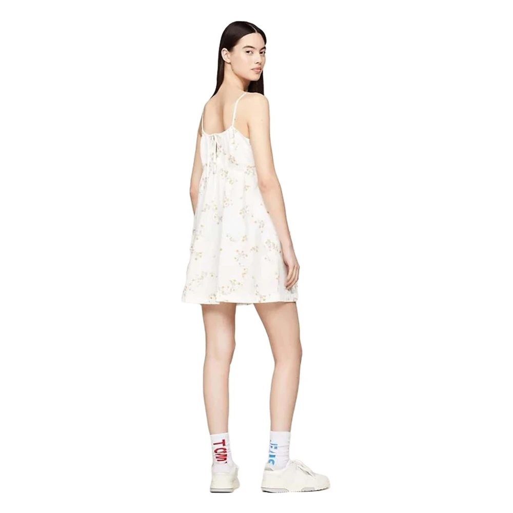 Tommy Jeans Jurk White Dames