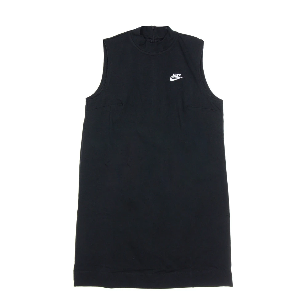 Nike Sporty Mouwloze Jurk Black Dames