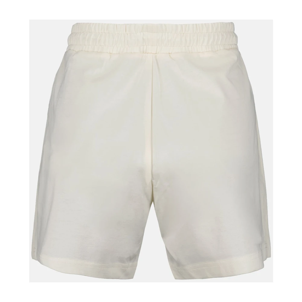 Moncler Katoenen casual shorts effen kleur Beige Dames