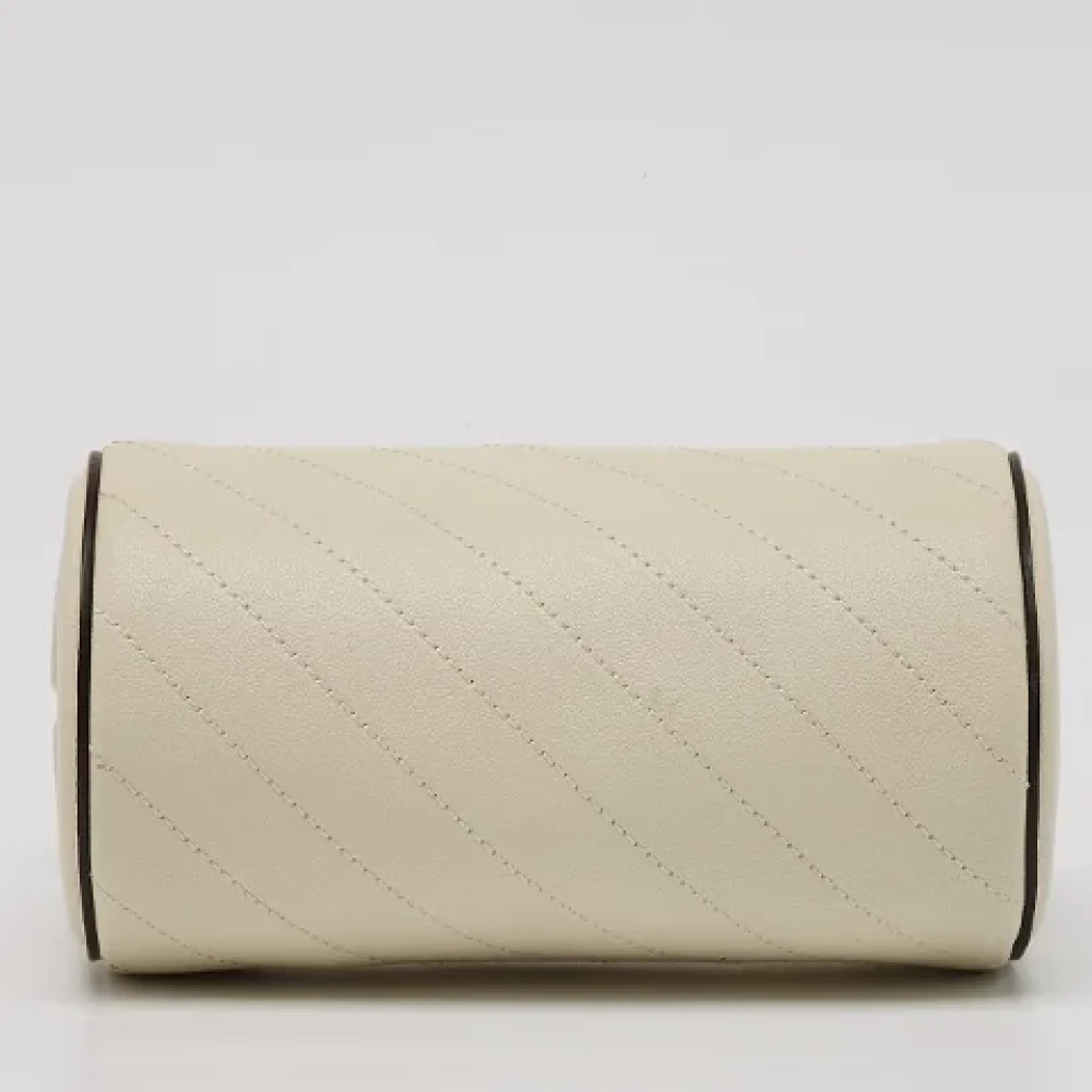 Gucci Vintage Pre-owned Leather pouches White Dames