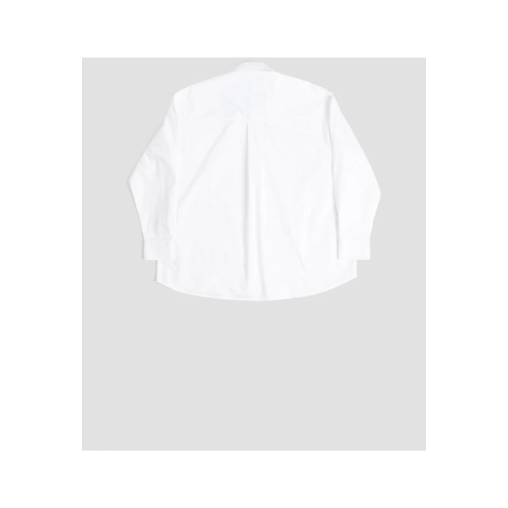 Studio Nicholson Witte Ruskin Overhemd Met Knoopsluiting White Heren