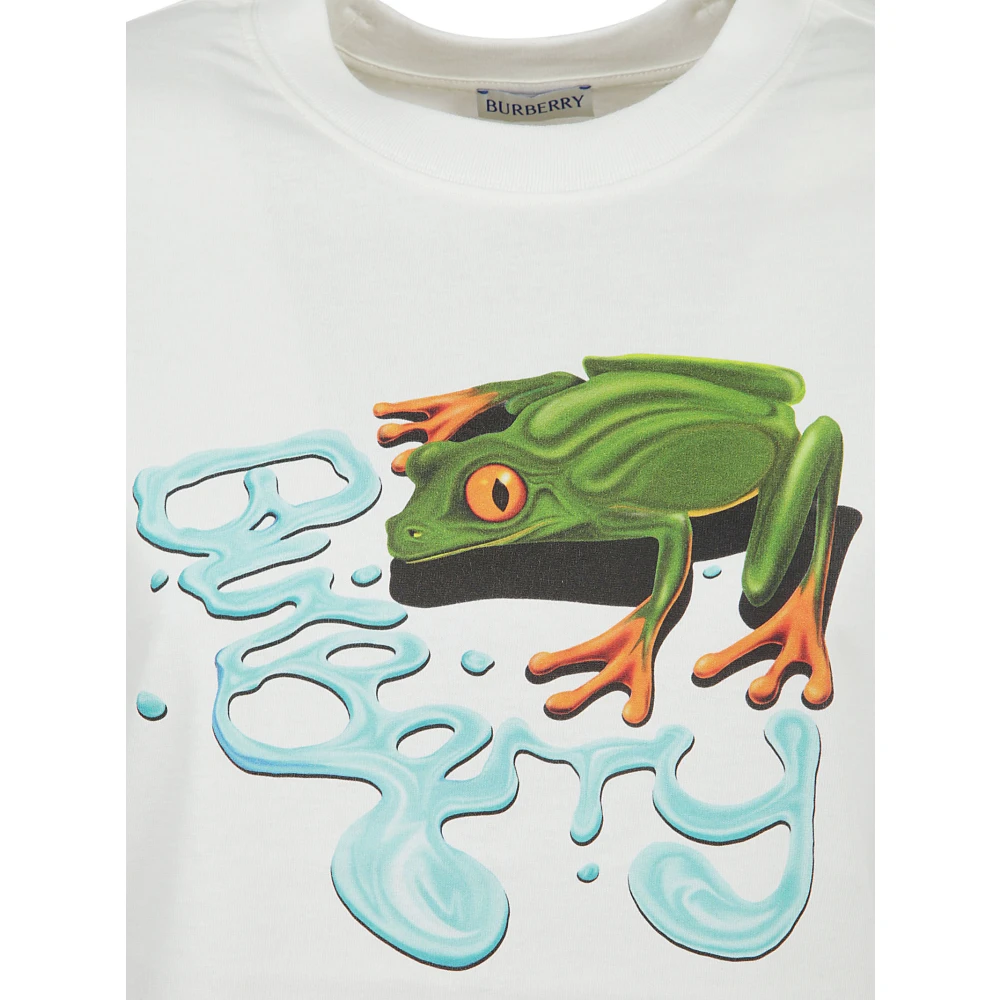 Burberry Stijlvolle T-shirts en Polos White Dames