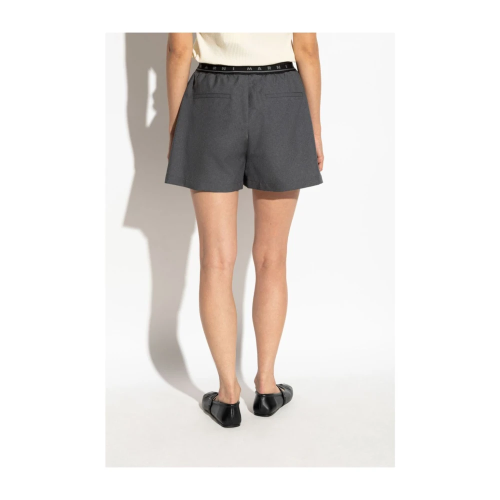 Marni Grijze Bermuda's Dameskleding Gray Dames