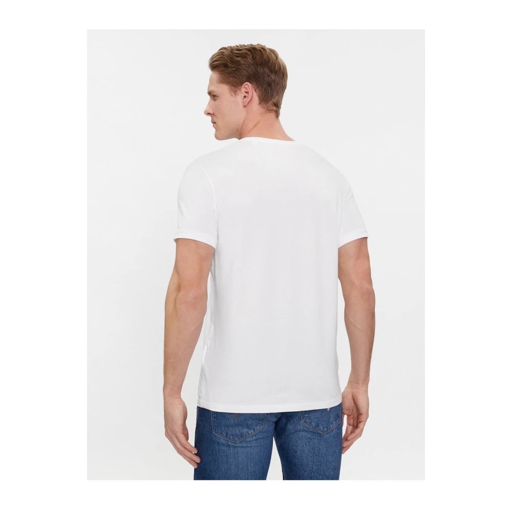 Guess 2-Pack Stretch T-Shirts Witte Basics White Heren