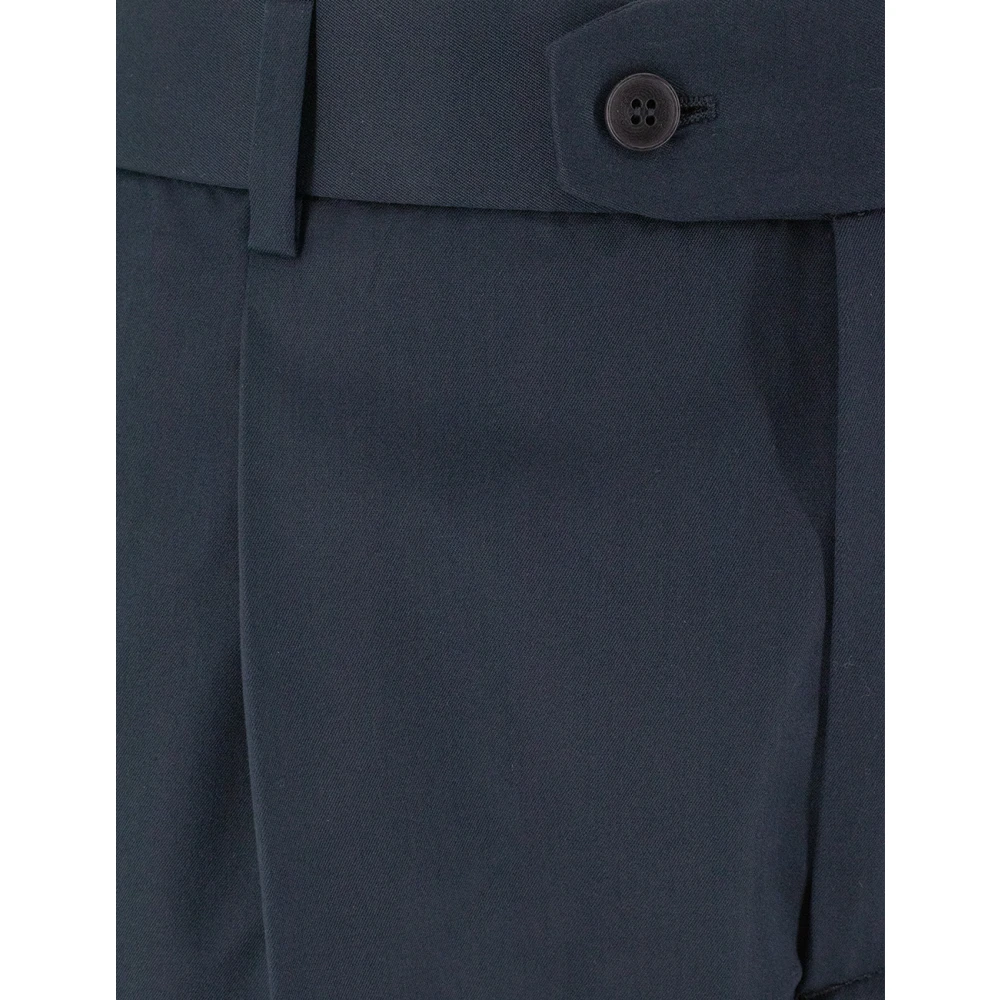 Brioni Suit Trousers Blue Heren