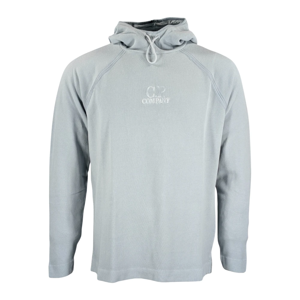 C.p. Company Men's Blue Hooded Open Sweatshirt - Hoodies - Xl - Sweatshirts & Hoodies