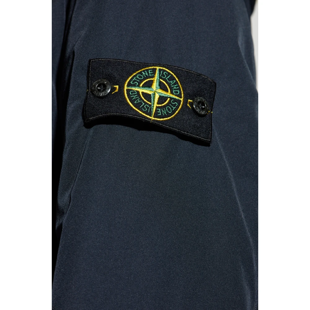 Stone Island Capuchonjack Blue Heren
