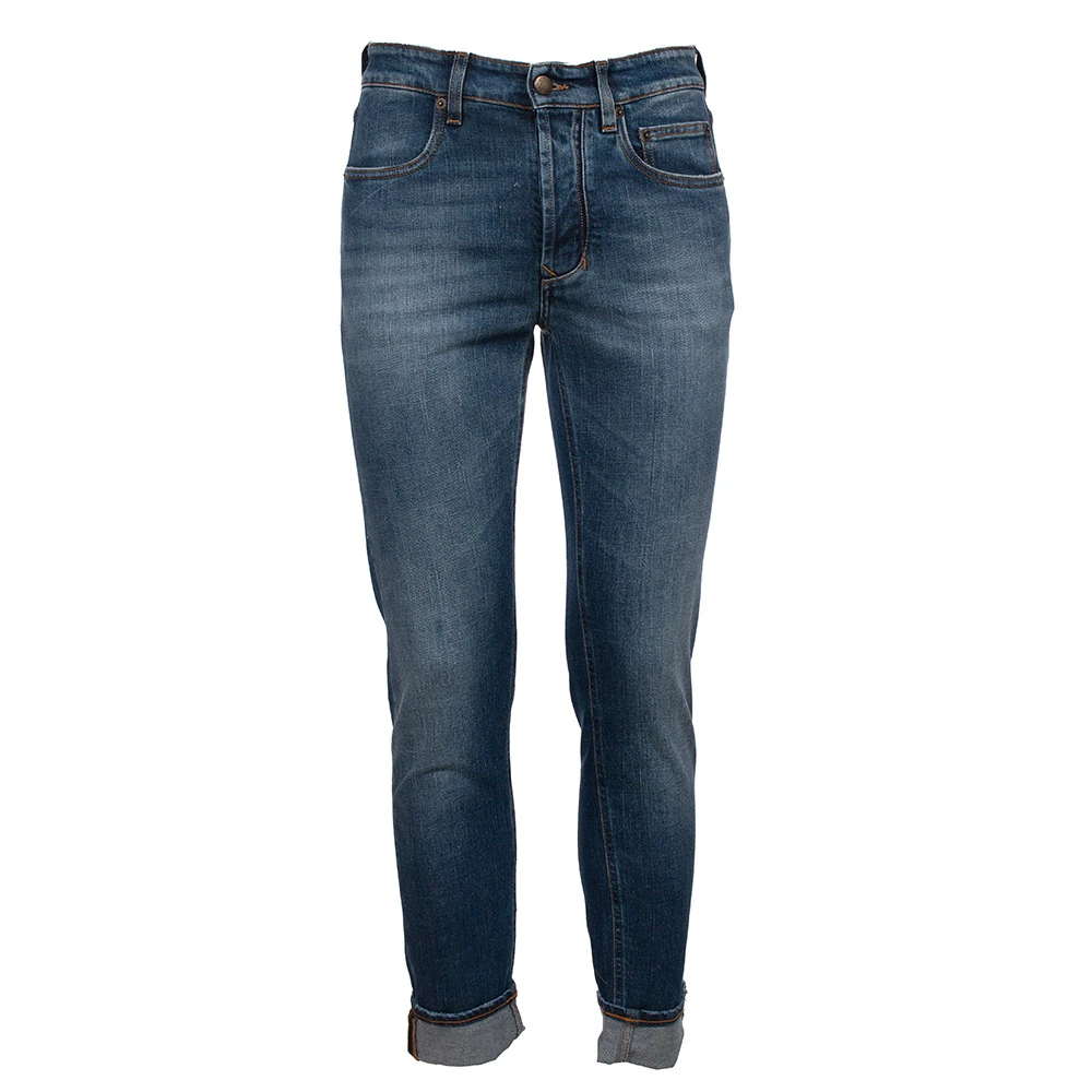 Siviglia Katoenen Marotta Broek met 5 Zakken Blue Heren