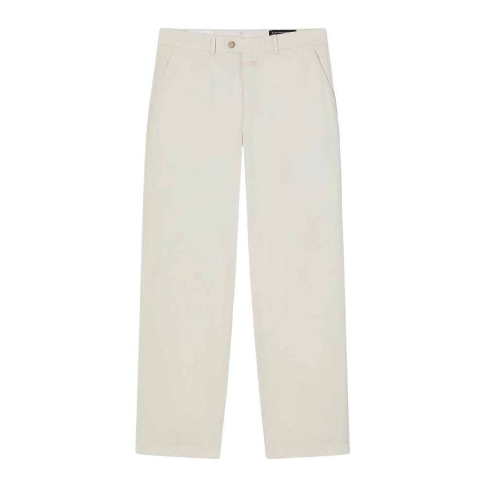 Closed Beige Straight Trousers - Male - Straight Trousers - W31 - Trousers