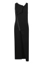 robe-midi-cotelee-avec-panneau-superpose