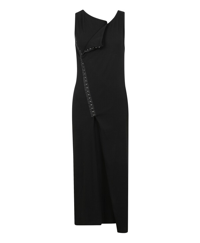 robe-midi-cotelee-avec-panneau-superpose