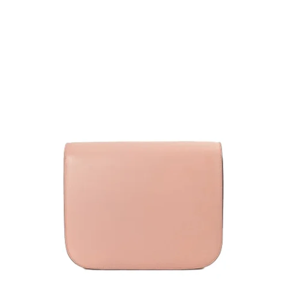 Celine Vintage Pre-owned Leather celine-bags Pink Dames