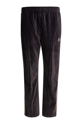 black-boot-cut-trousers-with-striped-band