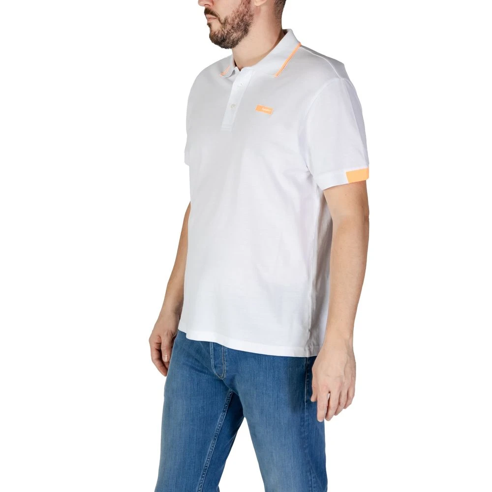 RefrigiWear Heren korte mouw poloshirt White Heren