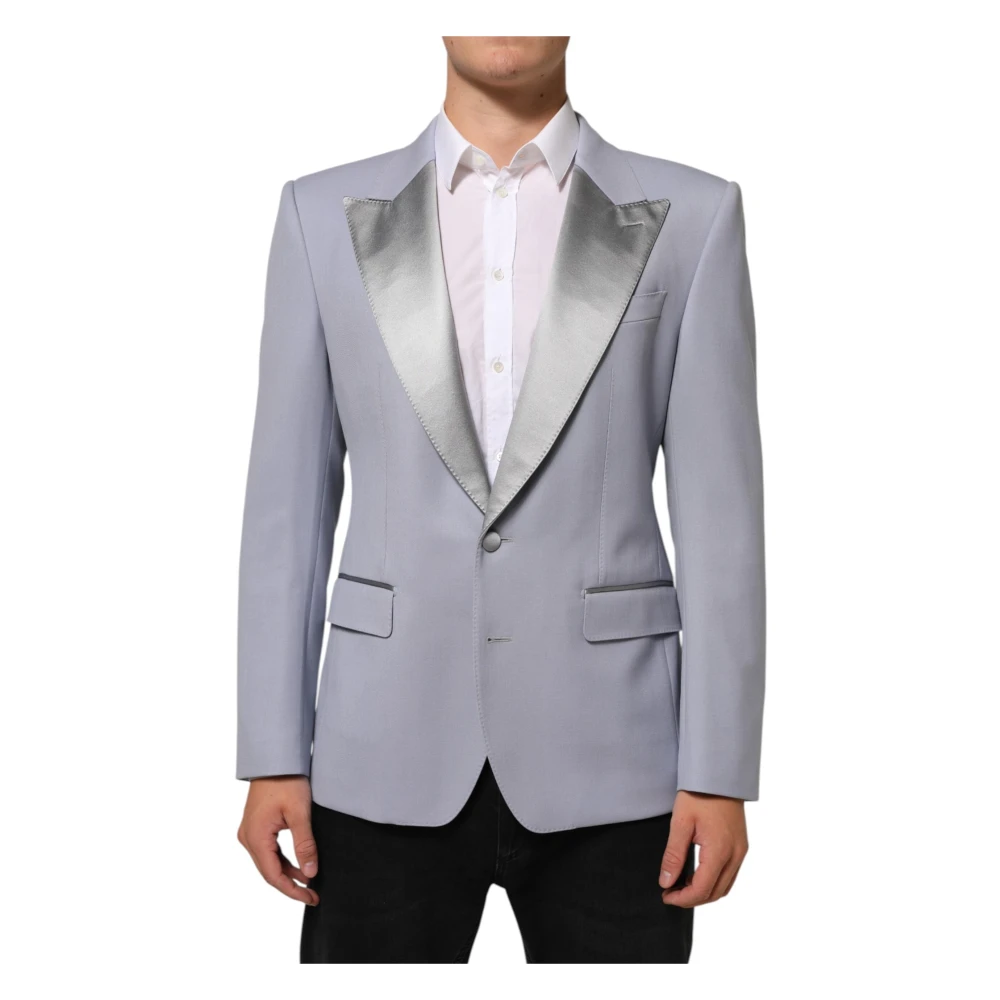 Dolce & Gabbana Men's Gray Sicilia Blazer