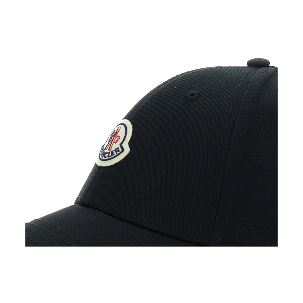 Moncler Zwarte CAP Hoed Black Dames