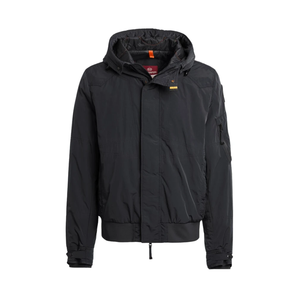 Parajumpers Men's Gray Leander - Hooded Bomber