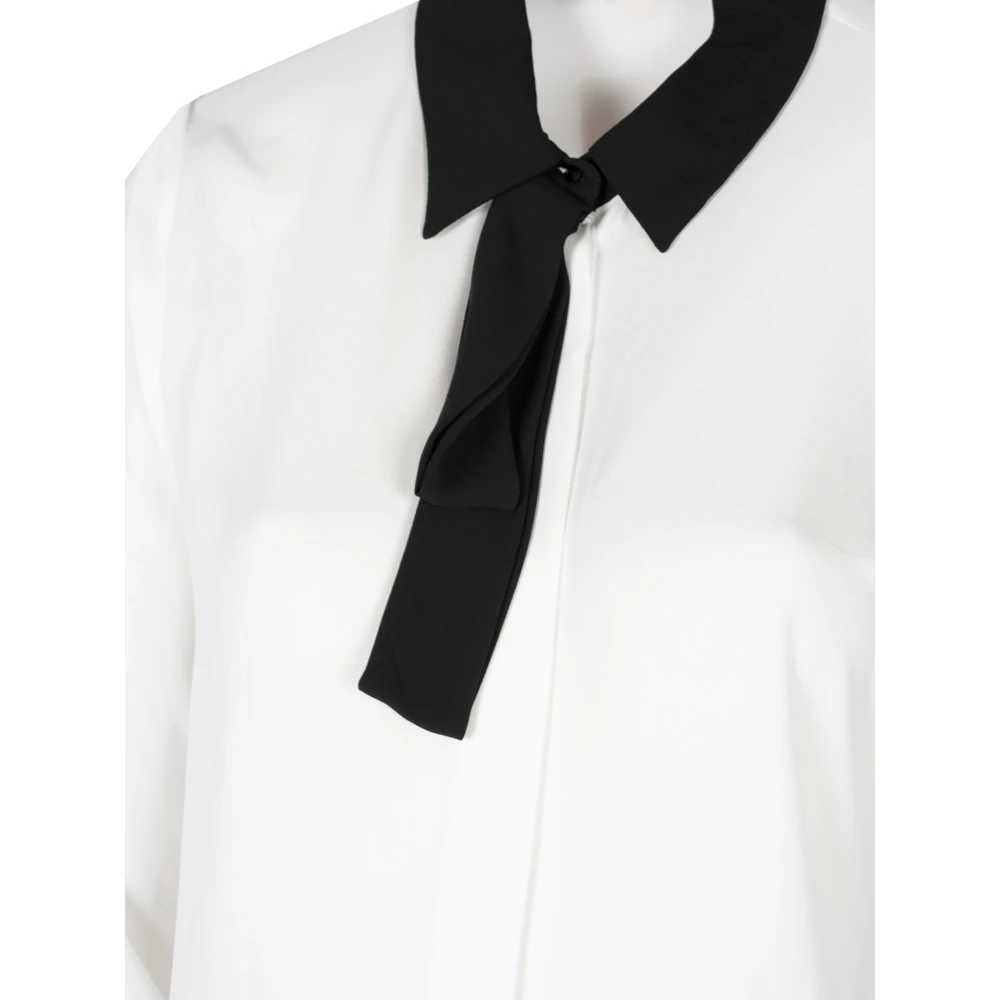 Liu Jo Elegante Blouse met Stijlvolle Kraag White Dames