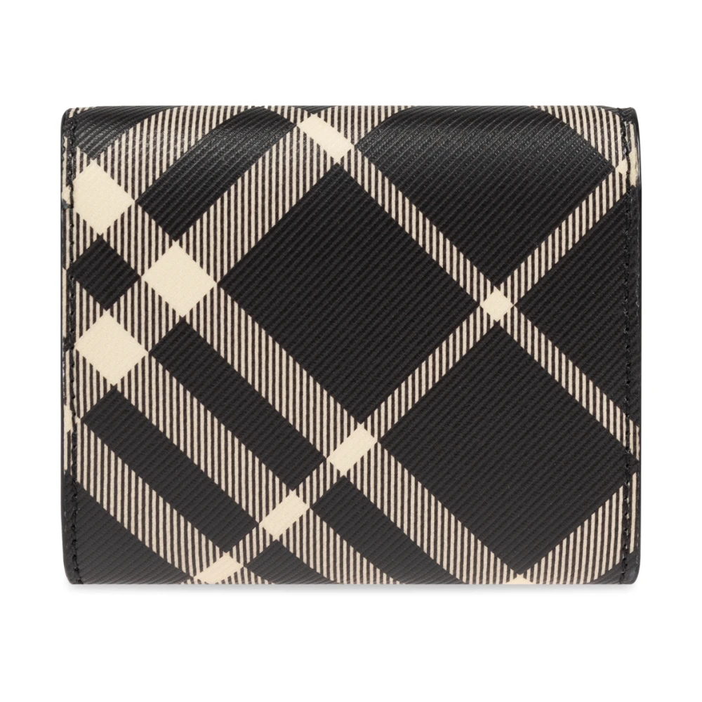 Burberry Portemonnee met ruitpatroon Black Dames