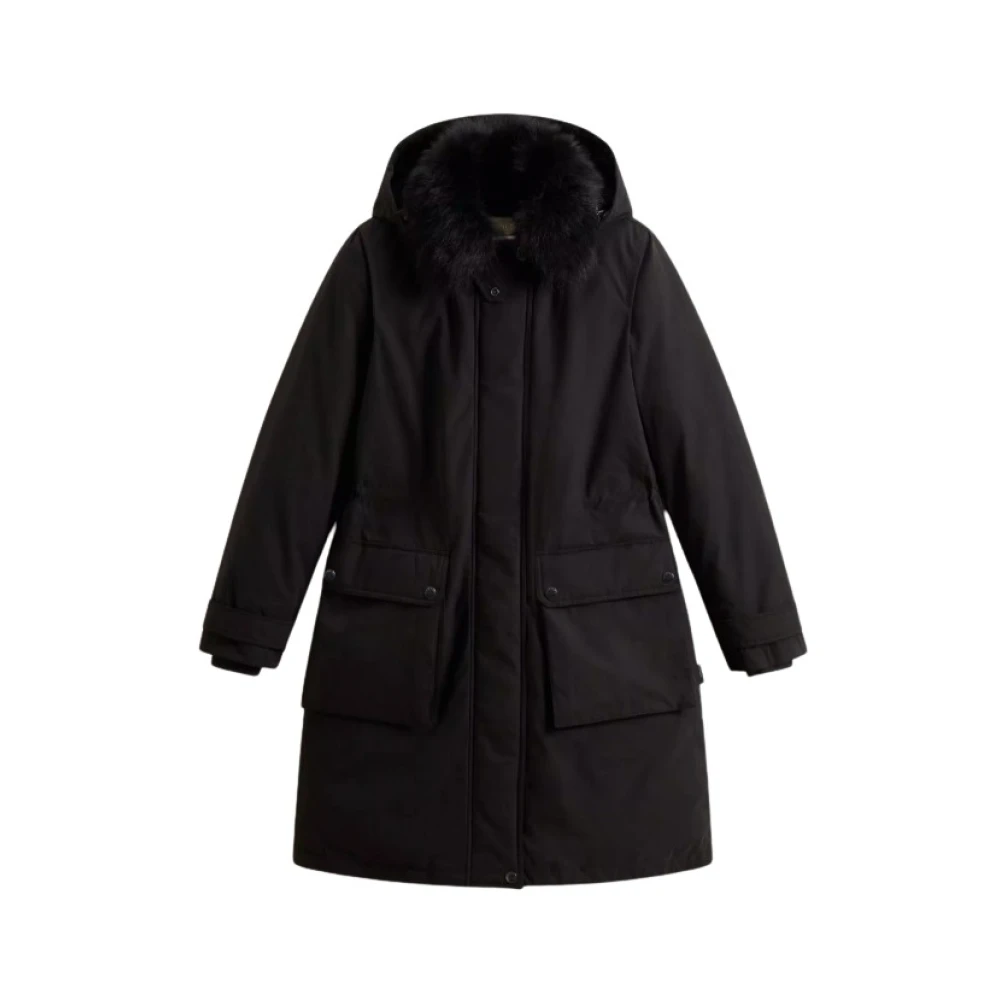 Woolrich Arctic Parka Svart Kappa Black, Dam