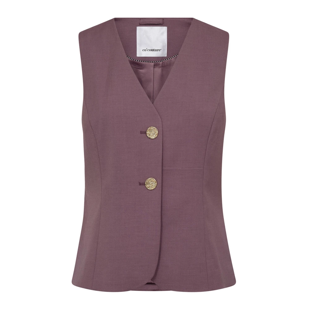 Co'couture Pink Waistcoats, Female, S, Vest
