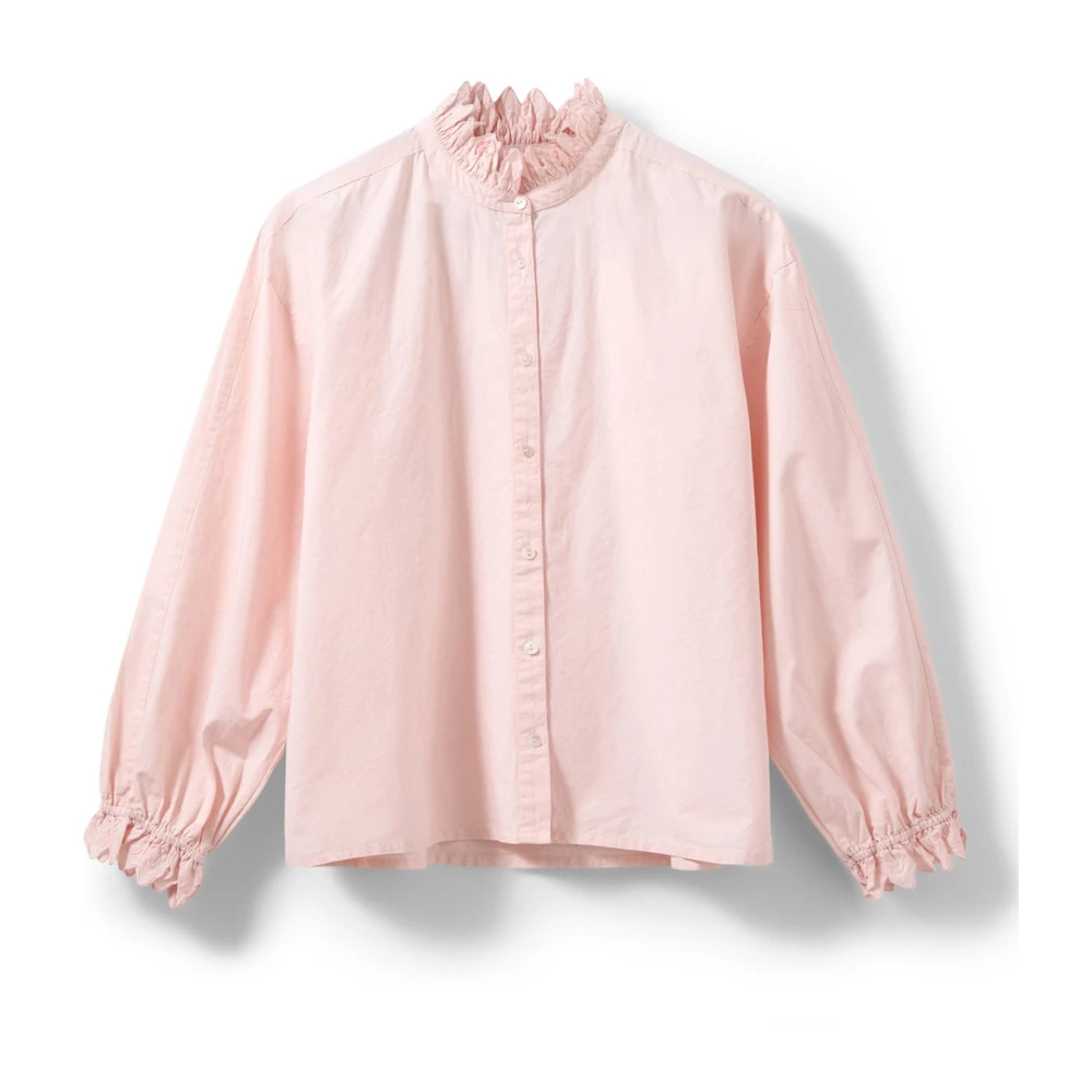Sofie Schnoor Pink Douce Shirt - Stylish Model - Female - Blouses - Xs - Blouses & Shirts