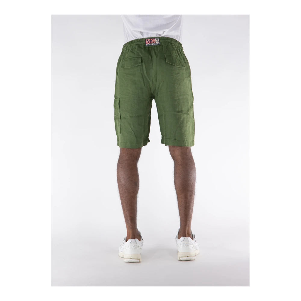 MC2 Saint Barth Marseille Shorts Green Heren