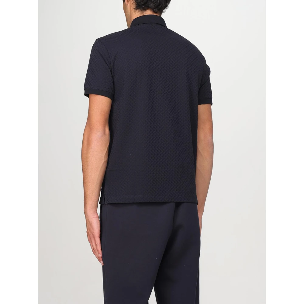 Emporio Armani Blauwe T-shirts en Polos Blue Heren
