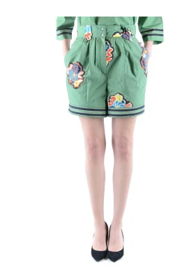 Multifärgade shorts för dam