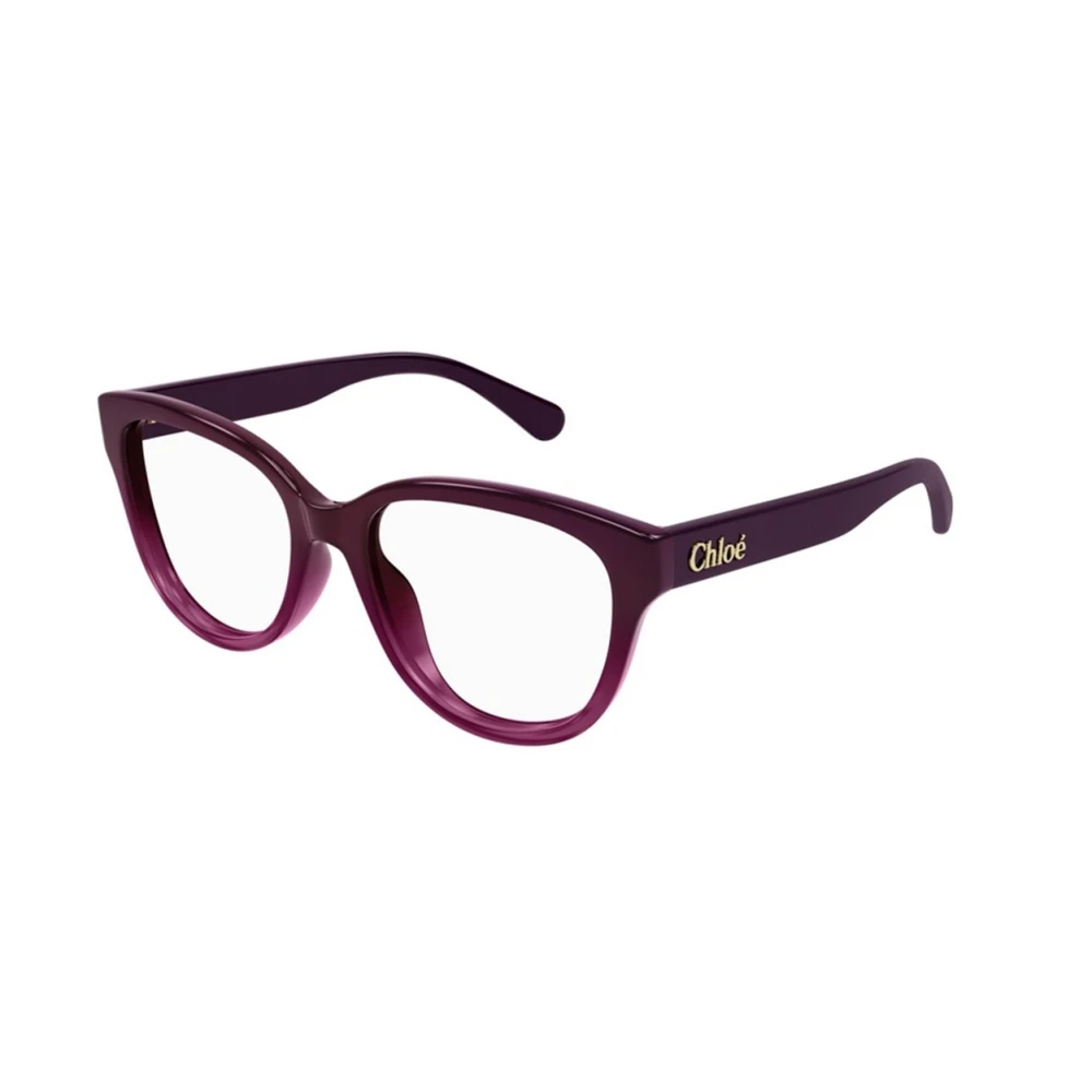 Chloé Burgundy Zonnebril Model 007 Purple Unisex