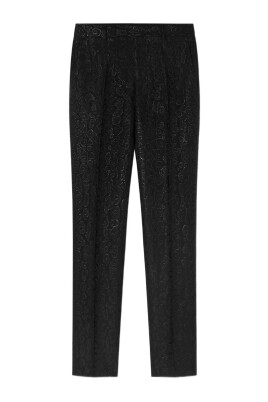 leopard-jacquard-formal-pants