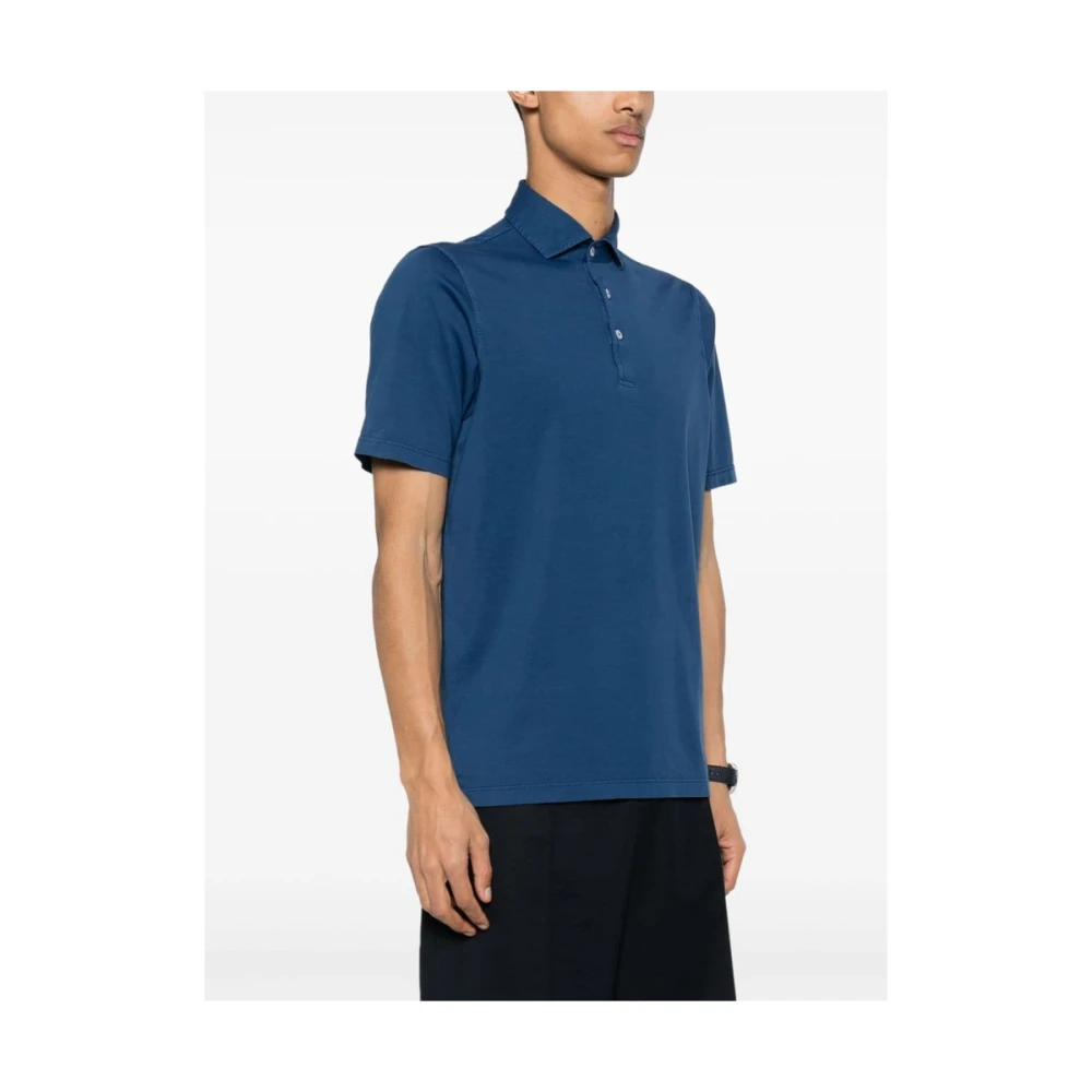 La Fileria Polo Shirts Blue Heren
