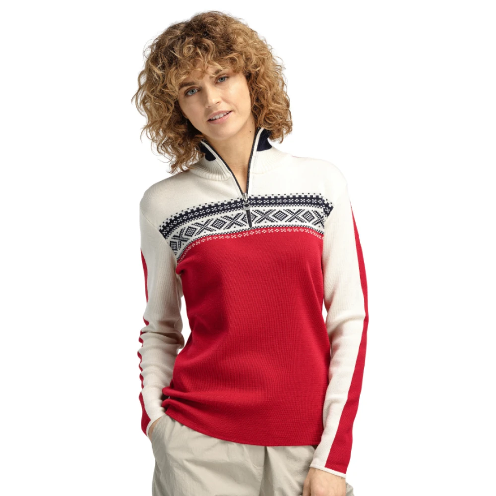 Rød Dale Dystingen Fem Sweater Knitted Garment