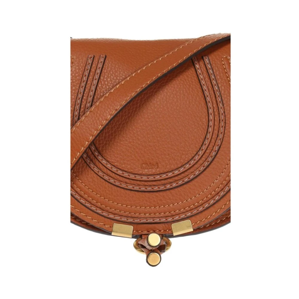 Chloé Marcie Small Schoudertas Brown Dames