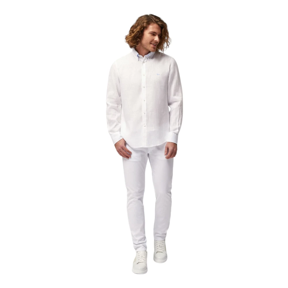 Harmont & Blaine Lange Mouw Shirt White Heren