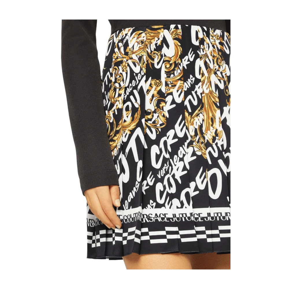 Versace Jeans Couture Korte Jurk Multicolor Dames