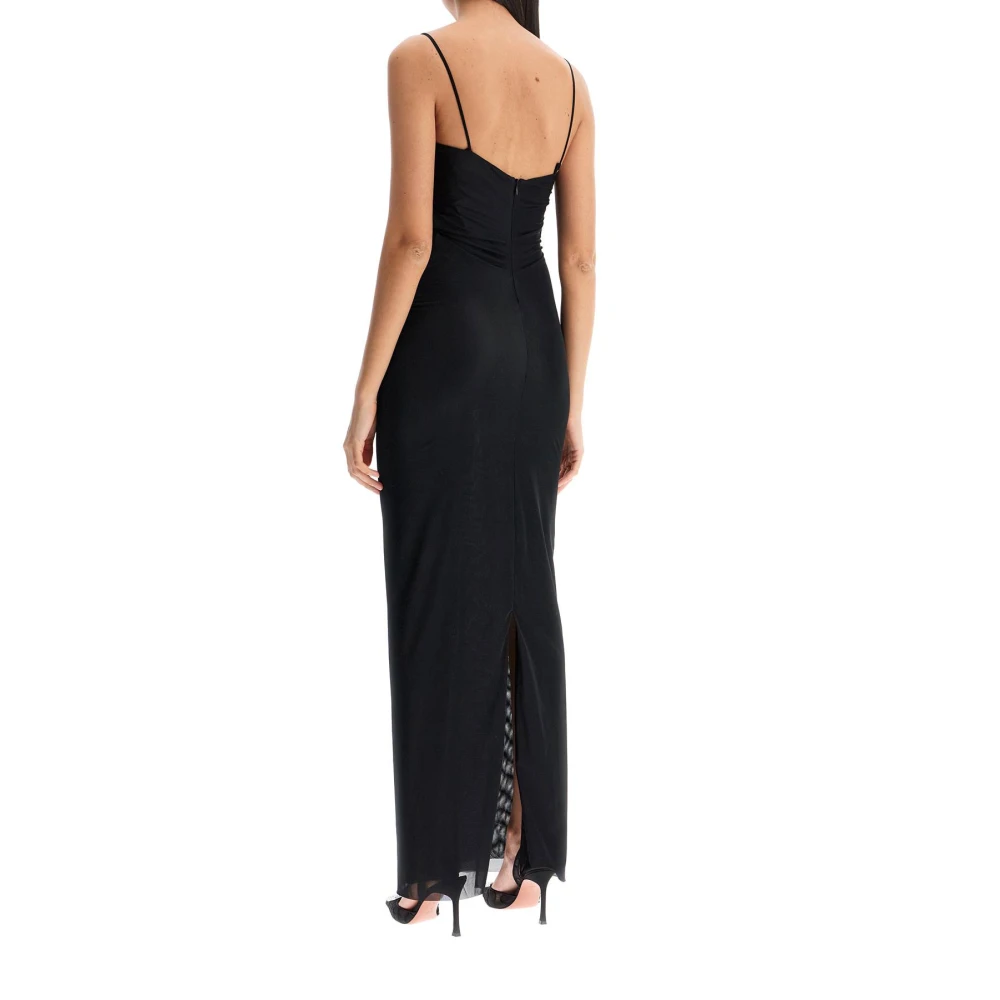 Christopher Esber Beeldhouwkunst Venus Midi Jurk Black Dames