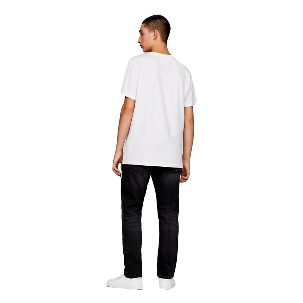 Tommy Jeans Slim Fit Essential T-Shirt White Dames