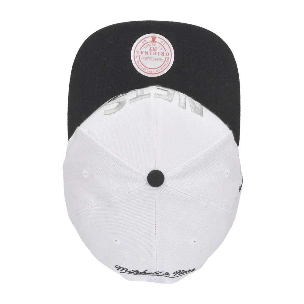 Mitchell & Ness NBA Brooklyn Nets Snapback Cap White Heren