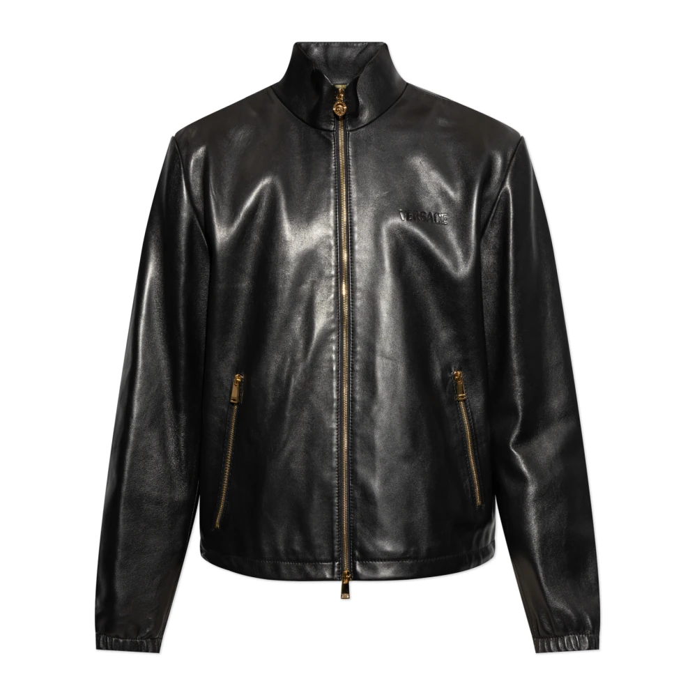 Versace Uomo Nero Giacche, L, New,