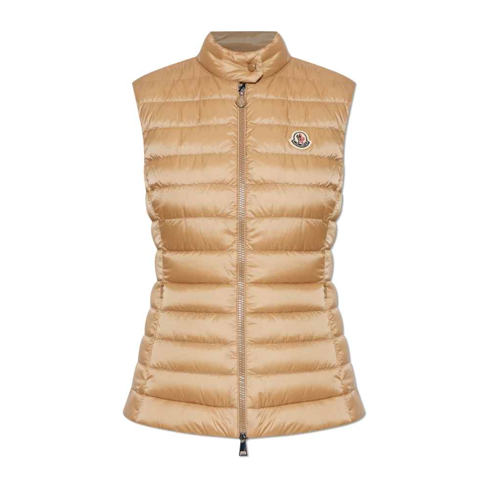 Moncler Igens Down Vest - Female - Waistcoats - Beige - S - Jackets