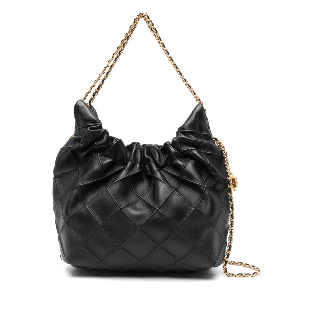 TORY BURCH Zwarte Mini Hobo Tas Black Dames