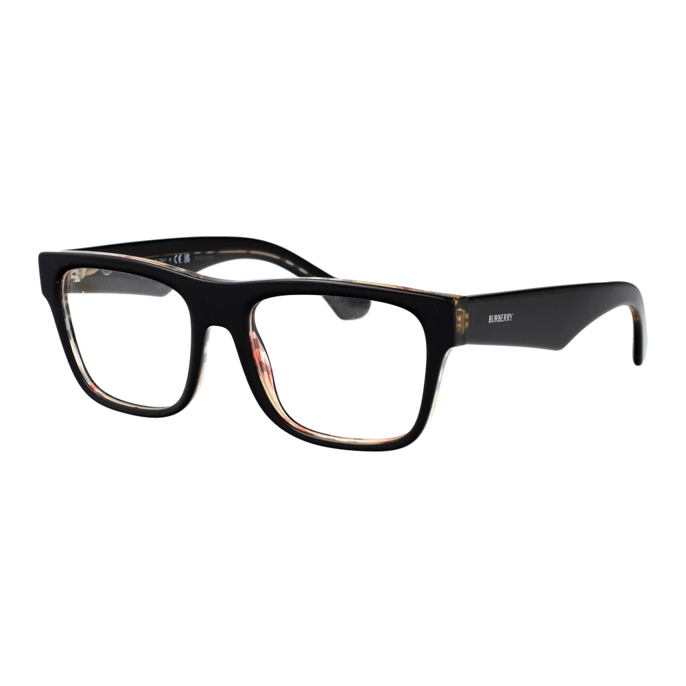 Burberry Stijlvolle Optische Bril in Zwart Black Heren