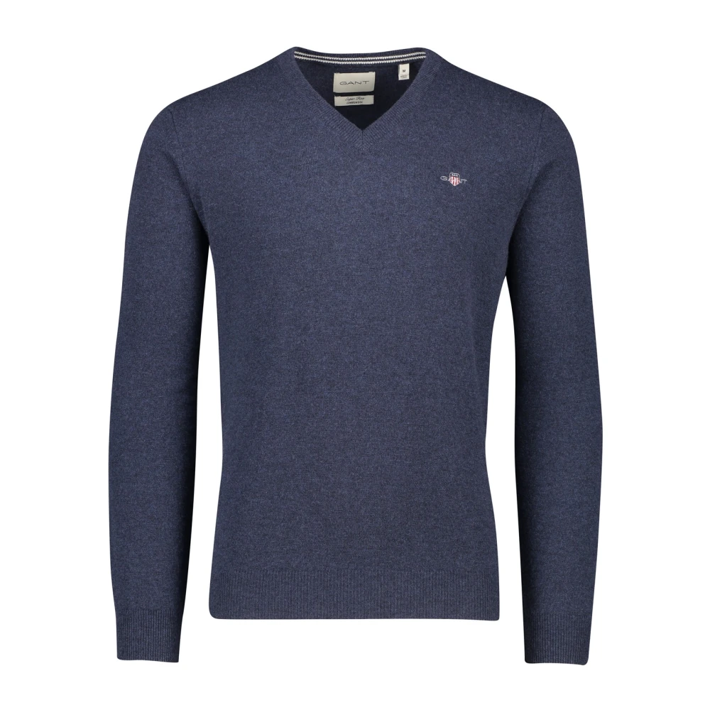 Gant Donkerblauwe Trui Blue Heren