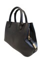 black-faux-leather-shopper-bag