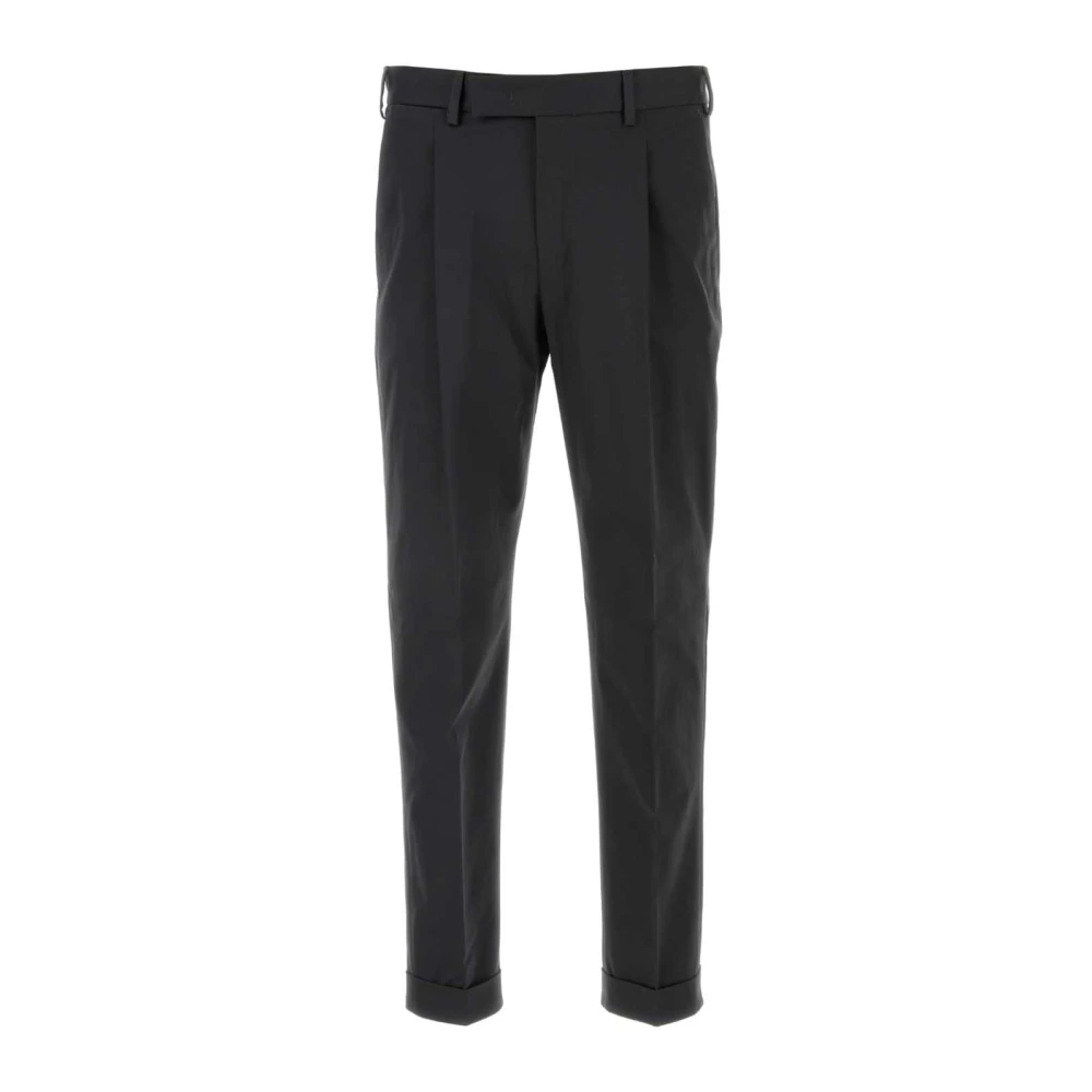 PT Torino Stretch Katoen Houtskool Broek Gray Heren