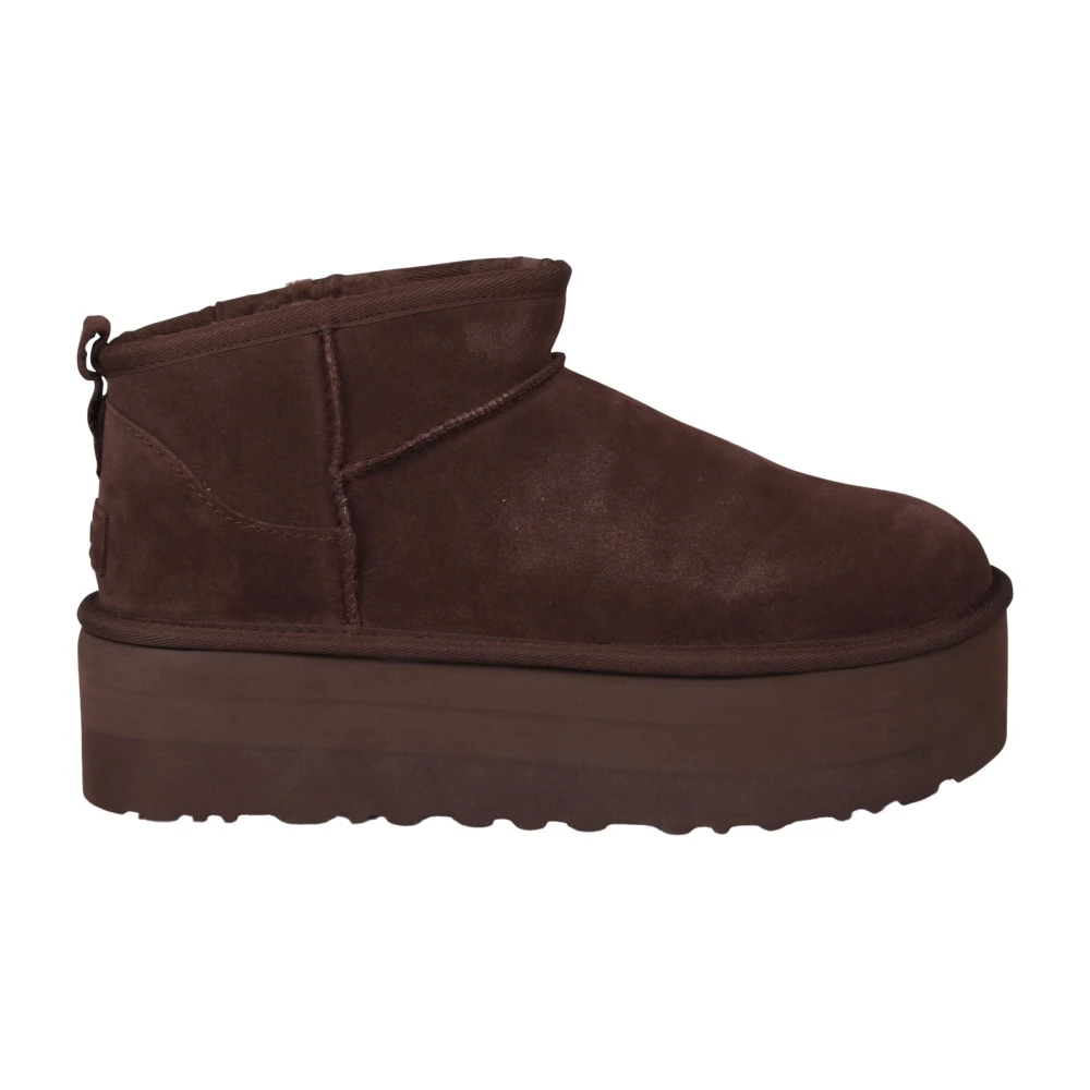 UGG Ultra Mini Platform Ankelboots Brown, Dam