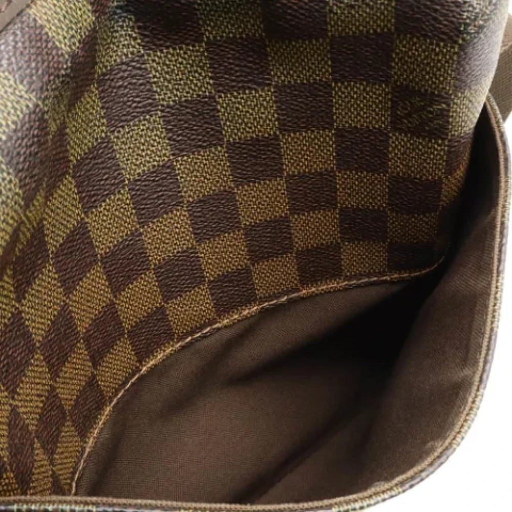 Louis Vuitton Vintage Pre-owned Plastic shoulder-bags Brown Dames