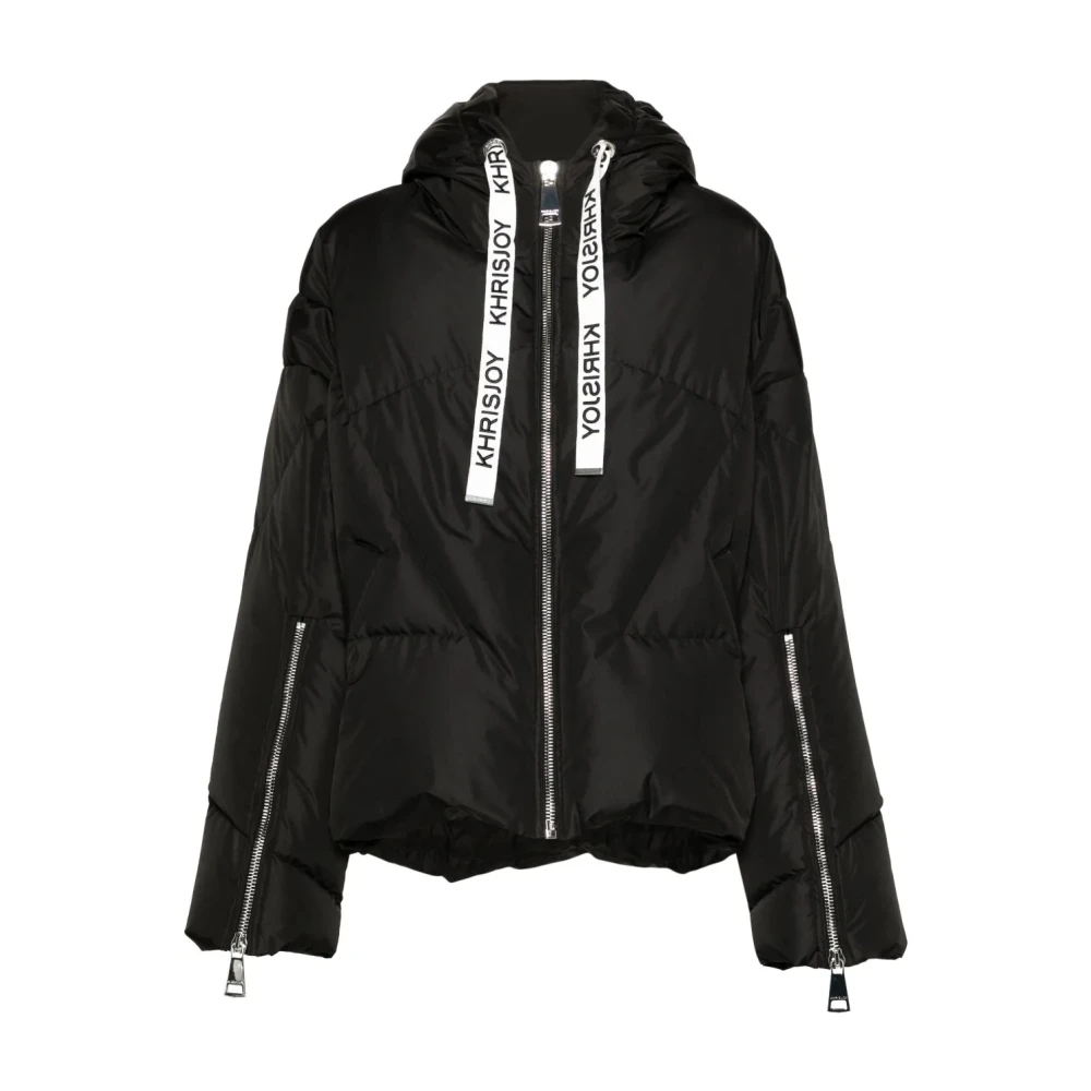 Khrisjoy Black Iconic Jacket - Female - Down Jackets - M - Jackets