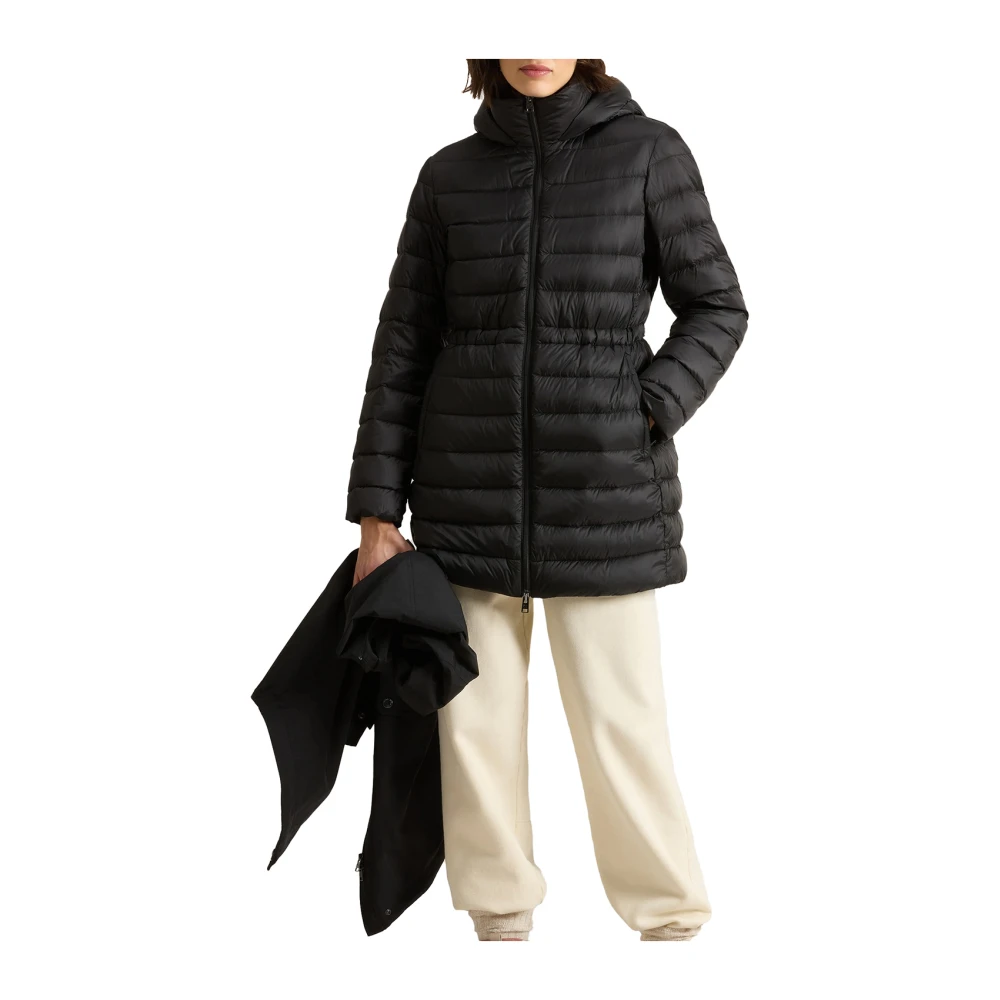 Woolrich Zwarte 3-in-1 waterbestendige jas Black Dames